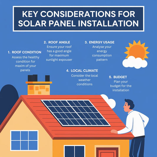 Key Considerations For Solar Panel Installation